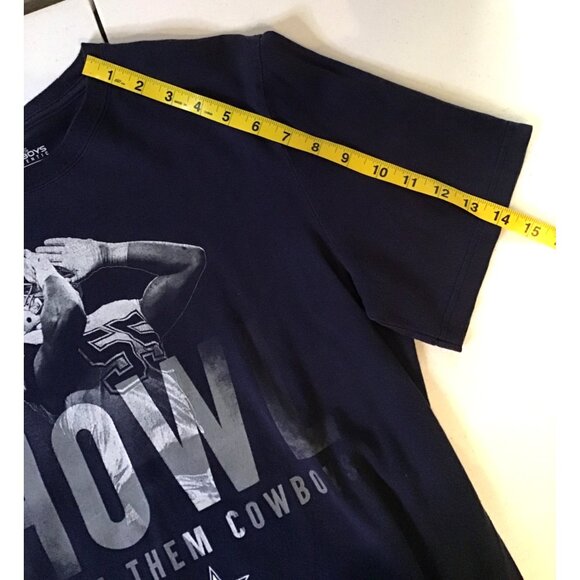 DALLAS COWBOYS AUTHENTIC CREW NECK TSHIRT #55VANDER ESCH MENS SIZE SMALL 100%COT - Picture 4 of 6